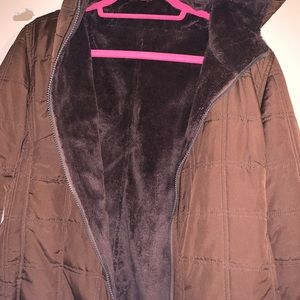 Women’s fleece lined north face